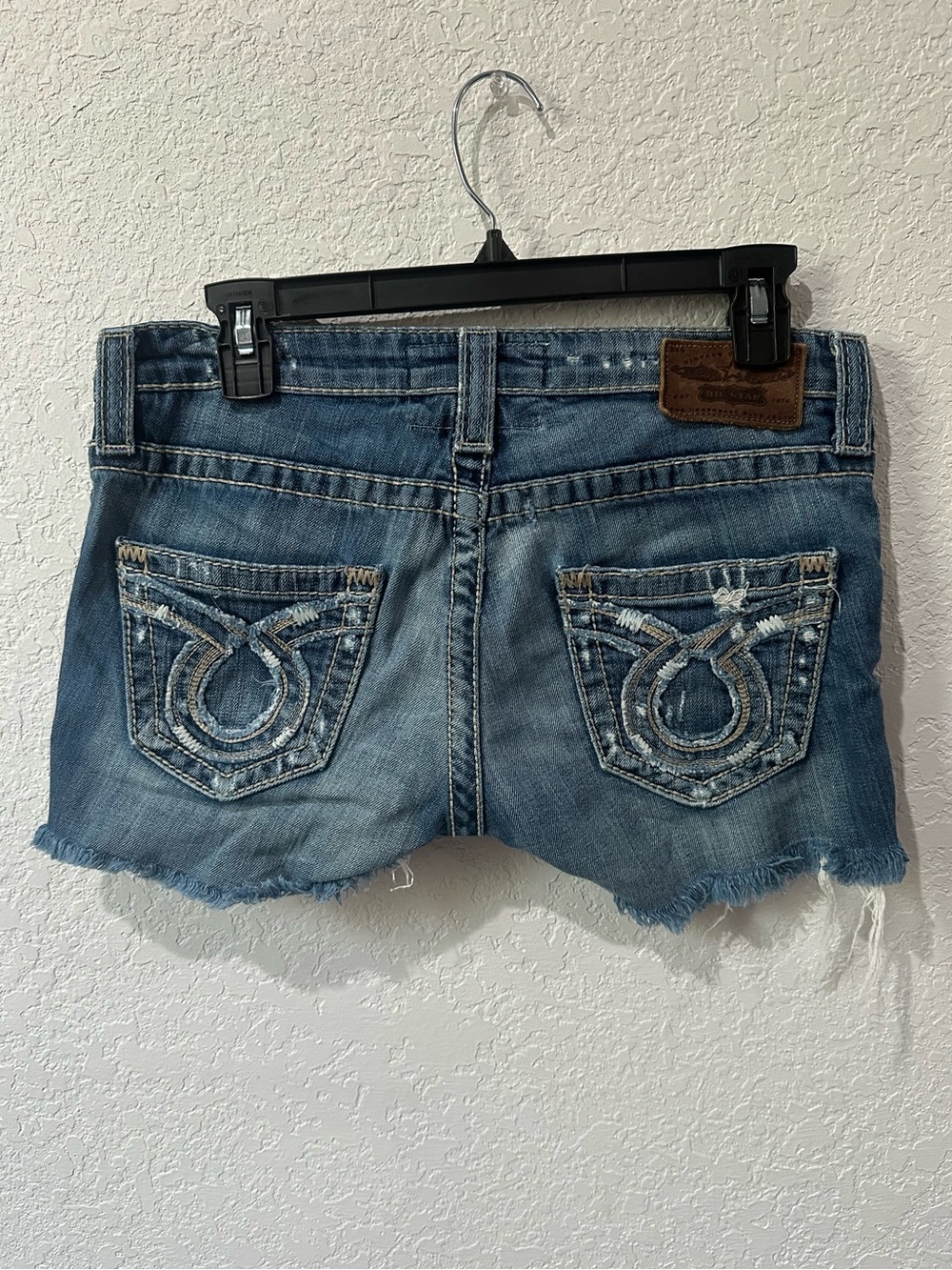 ❗️ Short Regular Denim Cutoff Shorts - Blue - Big Star LIV Size 28 - Picture 10 of 10
